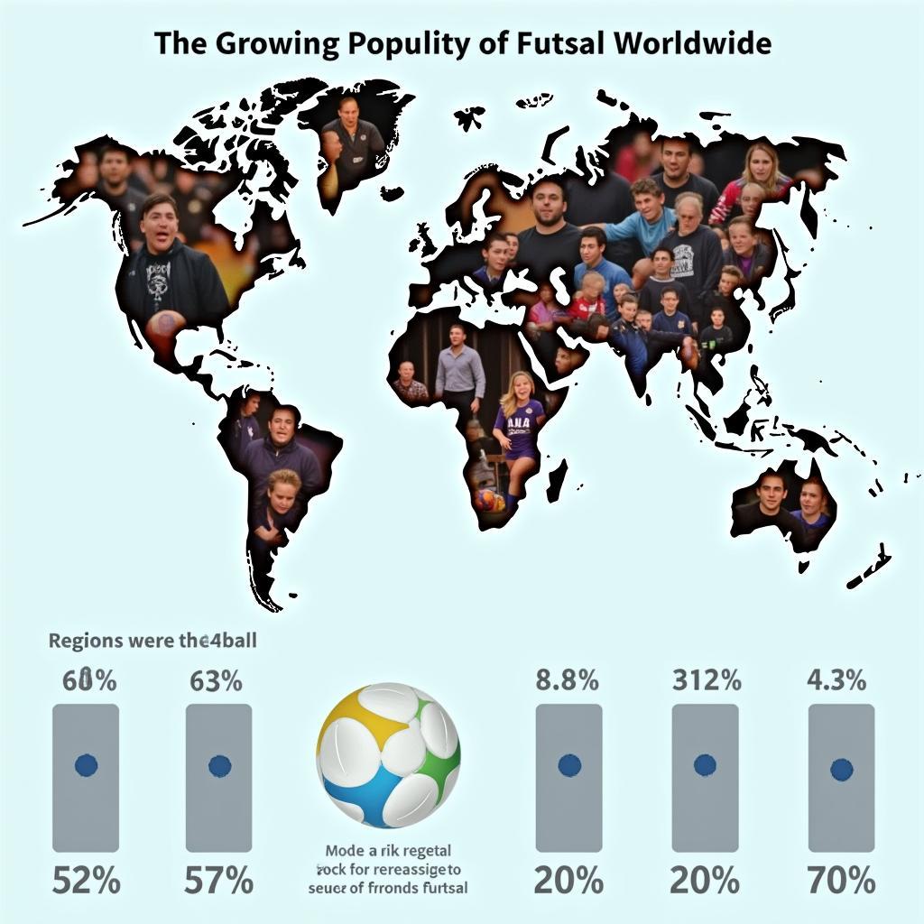 Sự phổ biến của giải futsal trên toàn thế giới