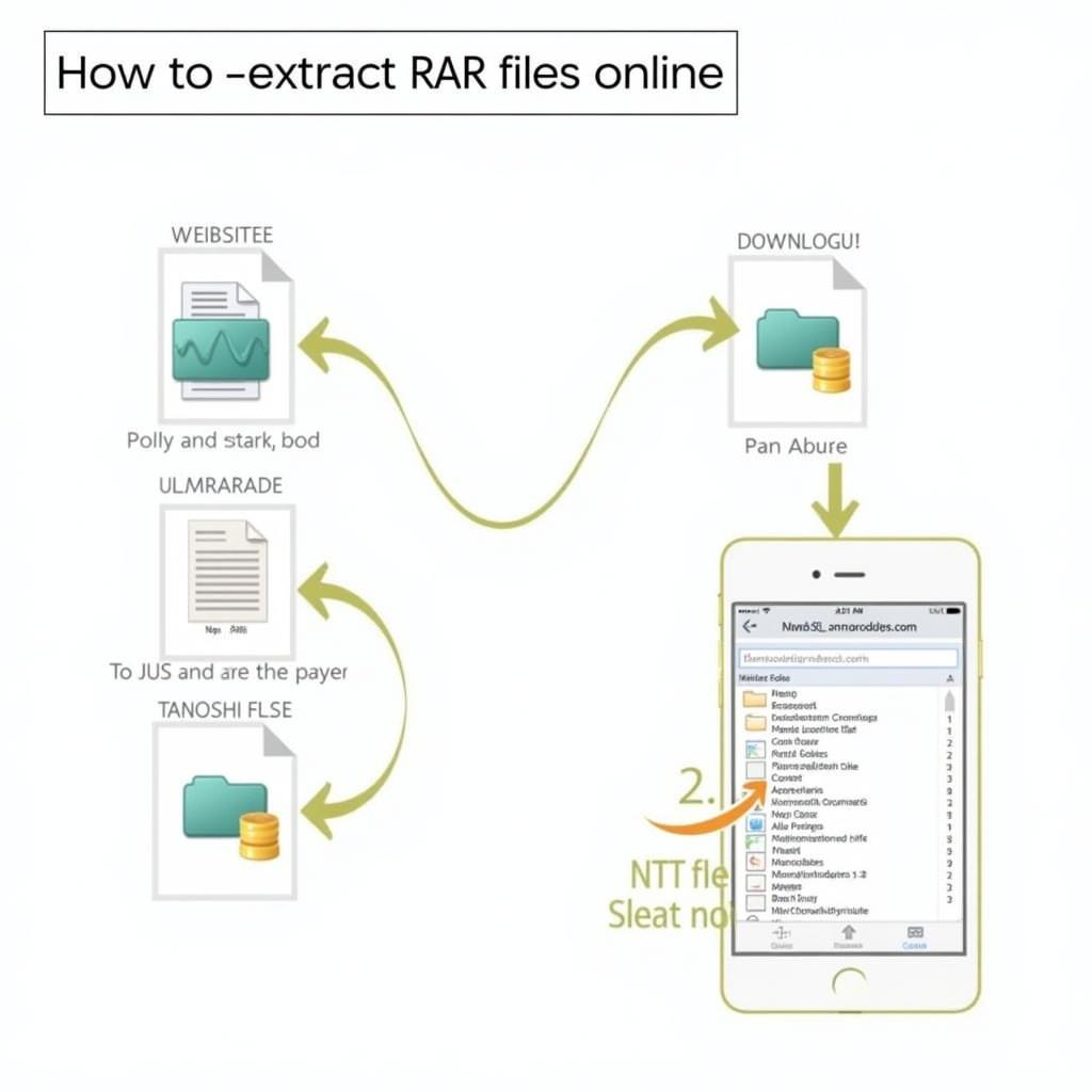 Giải nén file rar online trên điện thoại