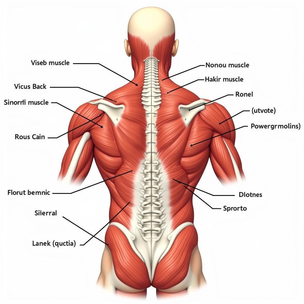 Giải phẫu cơ vùng lưng: Các nhóm cơ chính