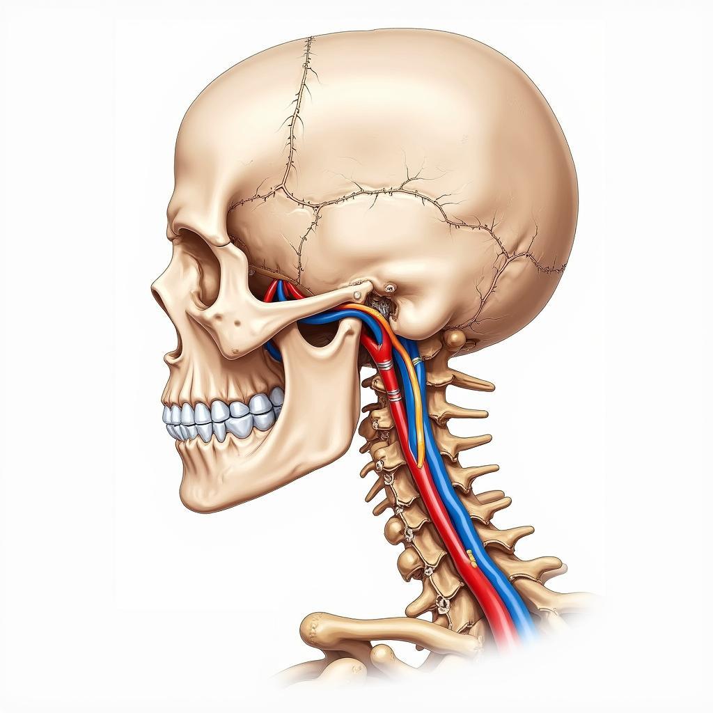 Cấu trúc Giải Phẫu Động Mạch Đốt Sống