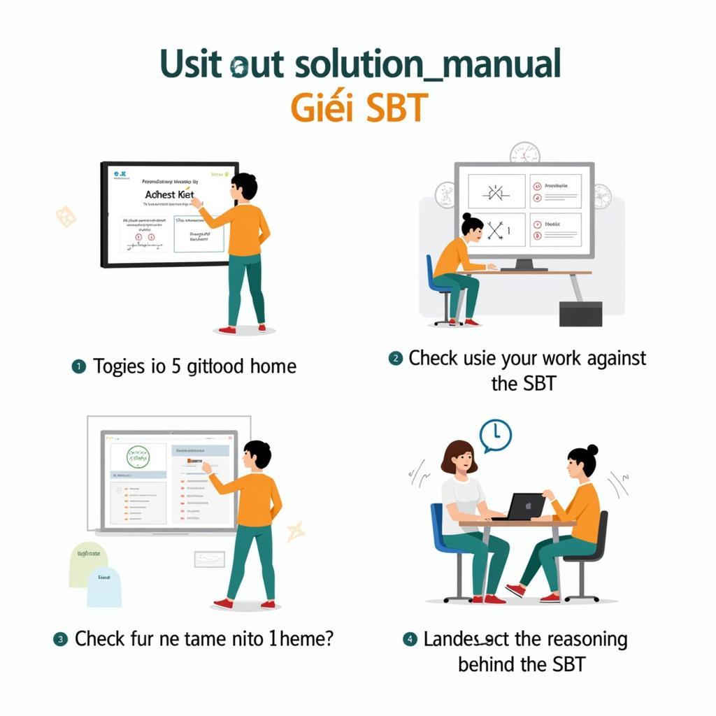 Sử dụng giải SBT hiệu quả