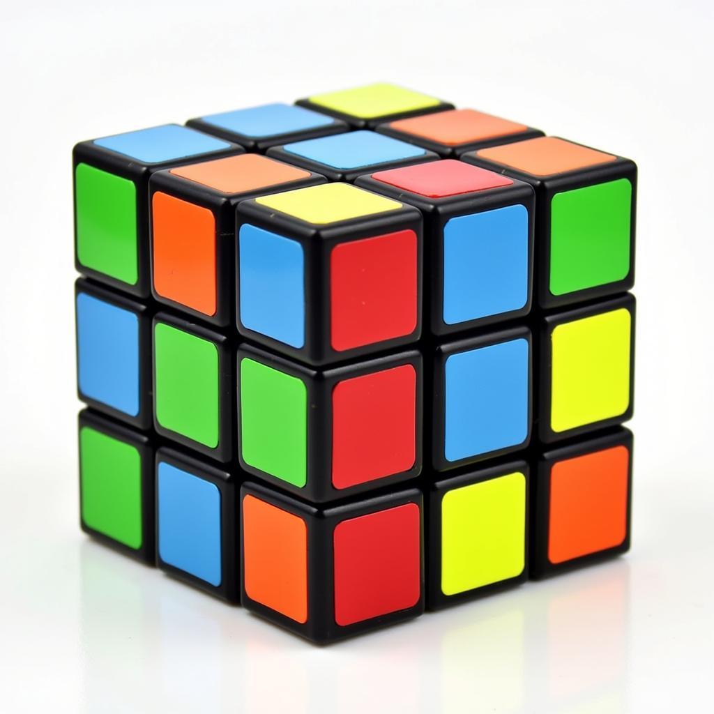 Giải tầng 3 rubik hoàn thành