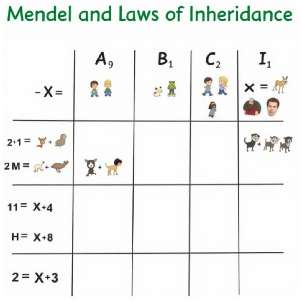 Giải VBT Sinh 9 Bài 47: Minh họa Định luật Mendel