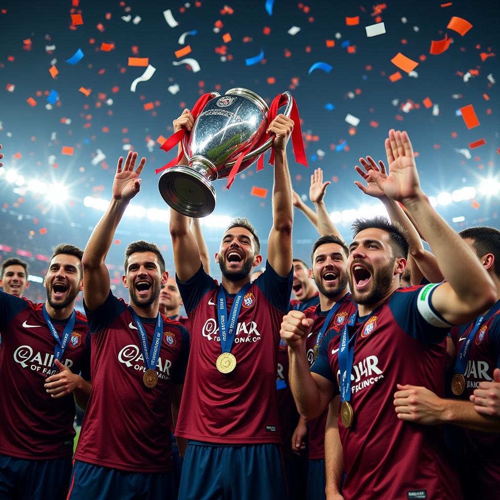 Đội bóng giành giải Champions League