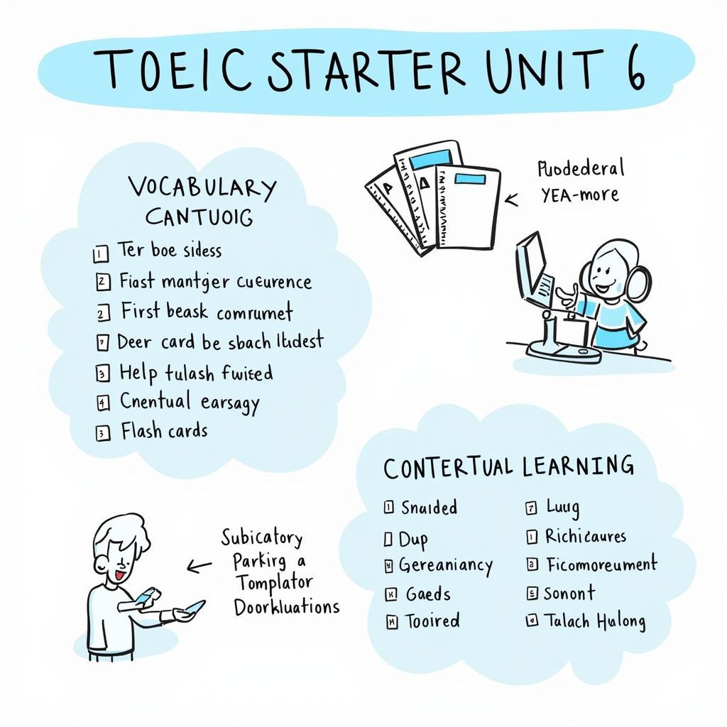 Học từ vựng Toeic Starter Unit 6 hiệu quả