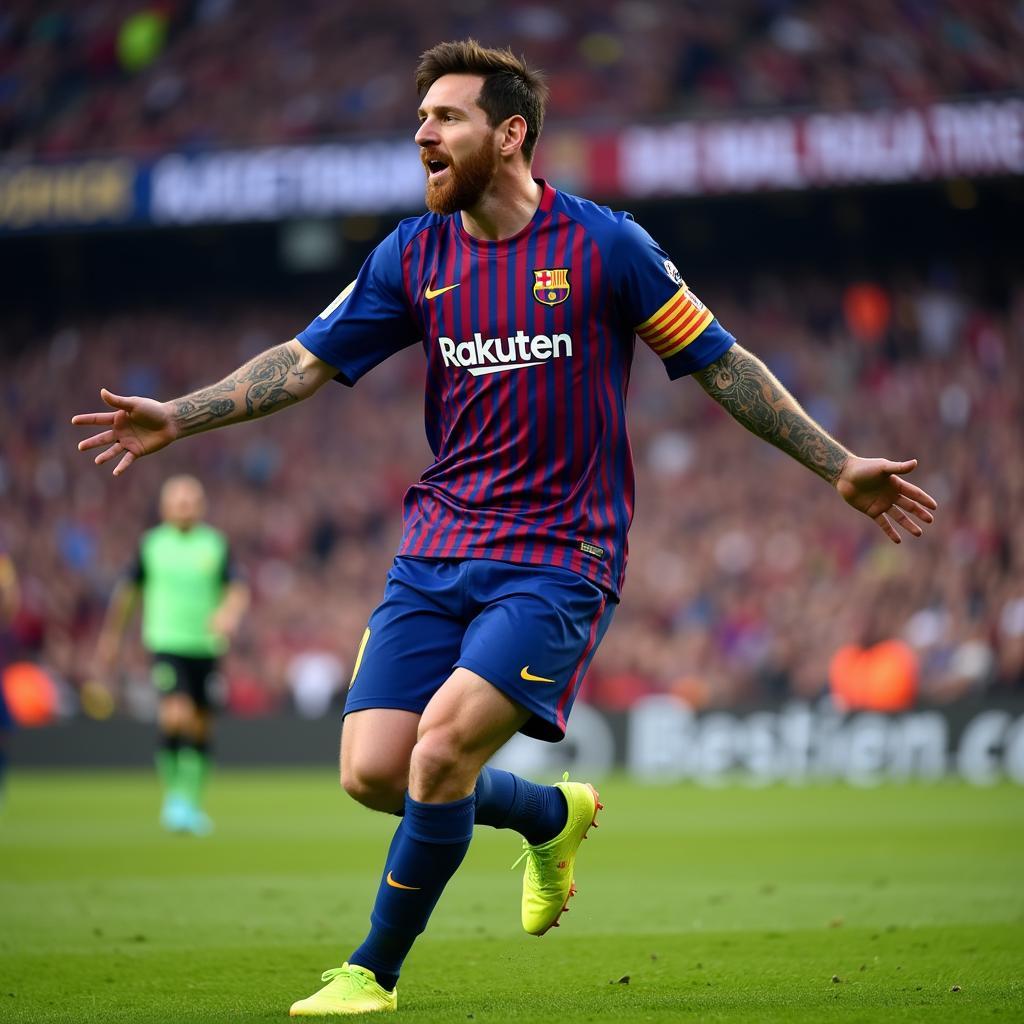 Huyền thoại bóng đá Lionel Messi và những khoảnh khắc giải trí đỉnh cao