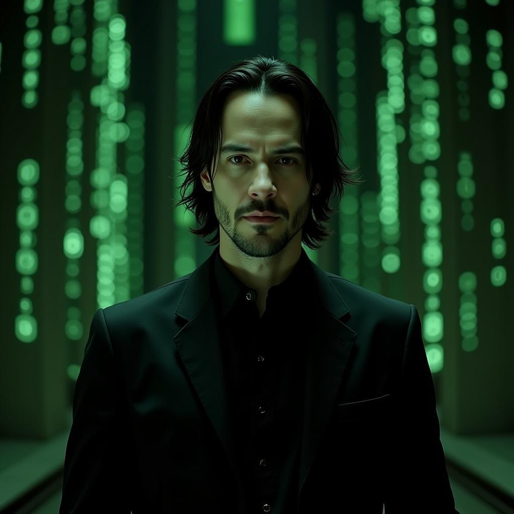 Keanu Reeves trong The Matrix