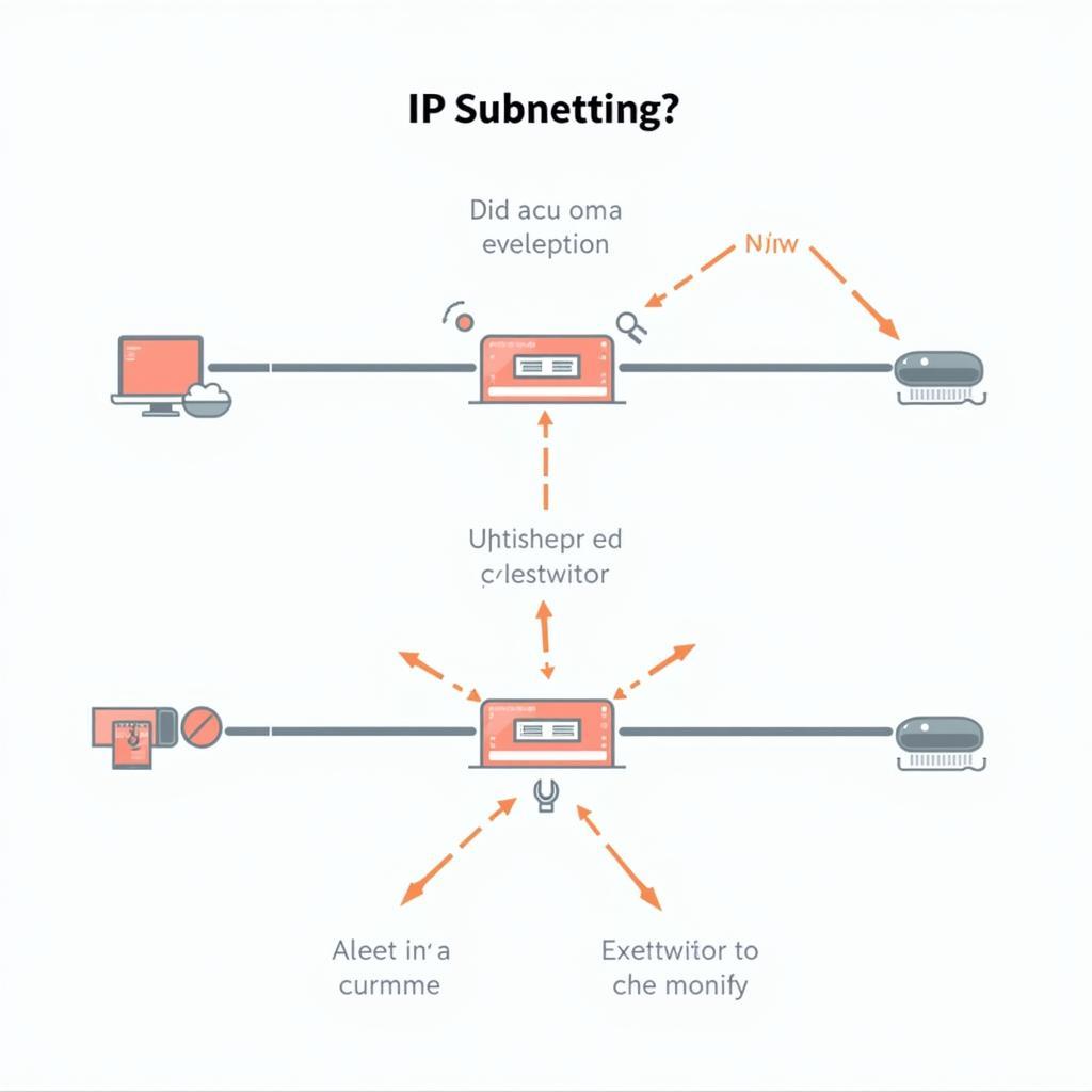 Hình ảnh tóm tắt bài giải chia địa chỉ IP