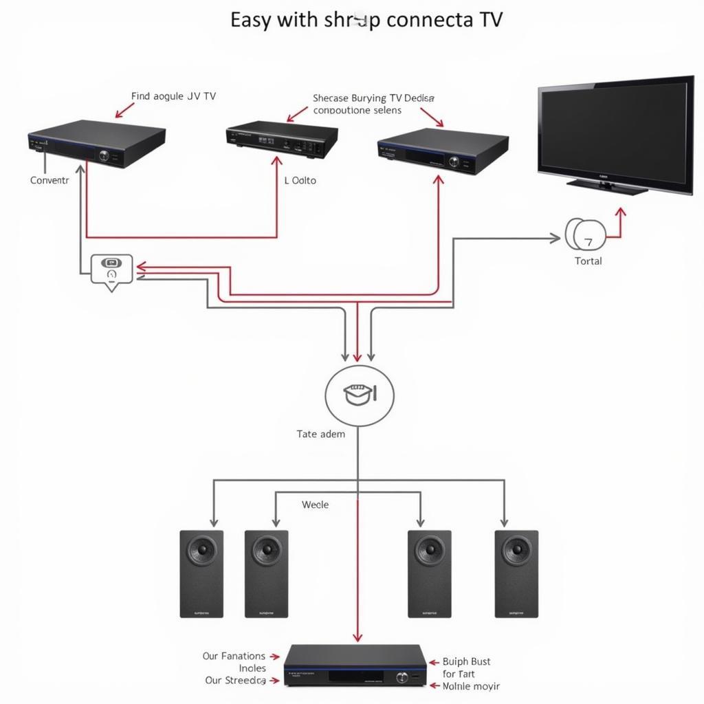 Lắp đặt bộ giải mã 5.1 đơn giản và dễ dàng