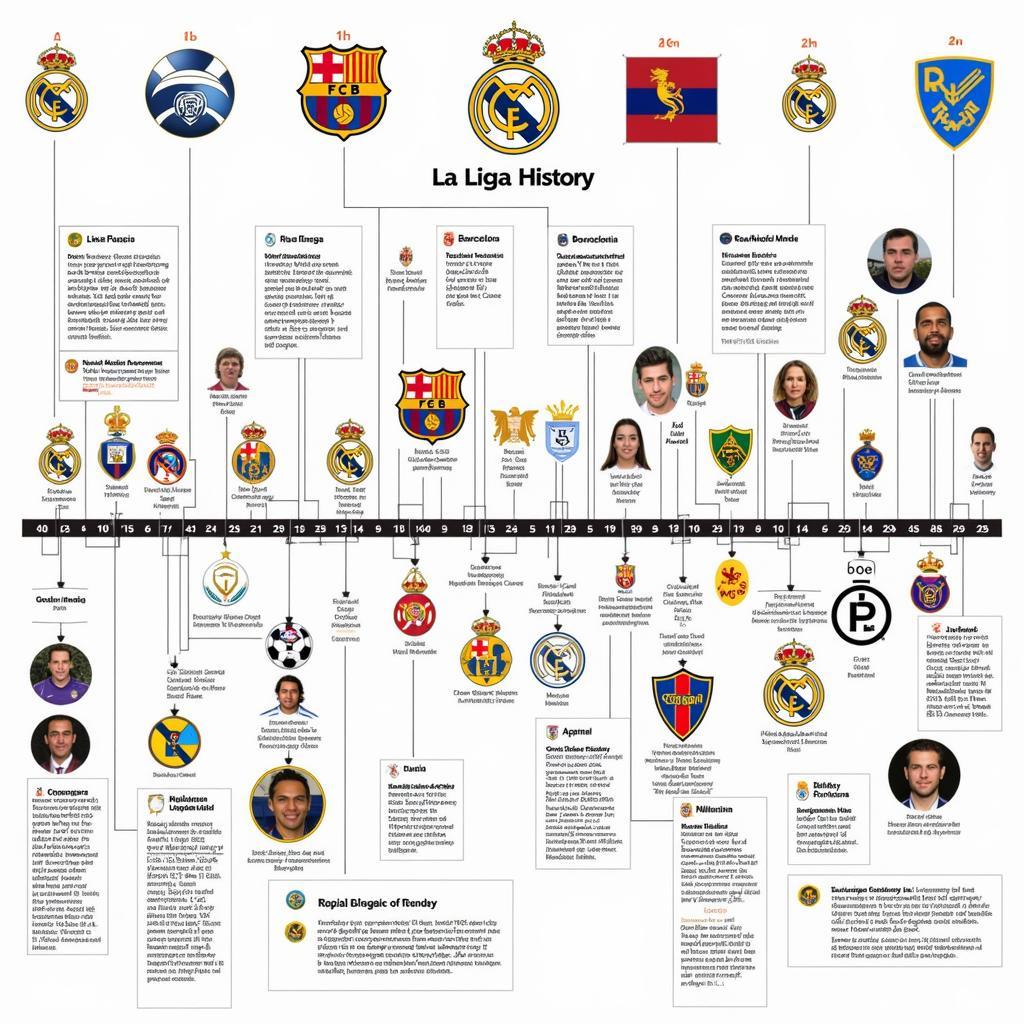 Lịch sử phát triển giải La Liga Tây Ban Nha