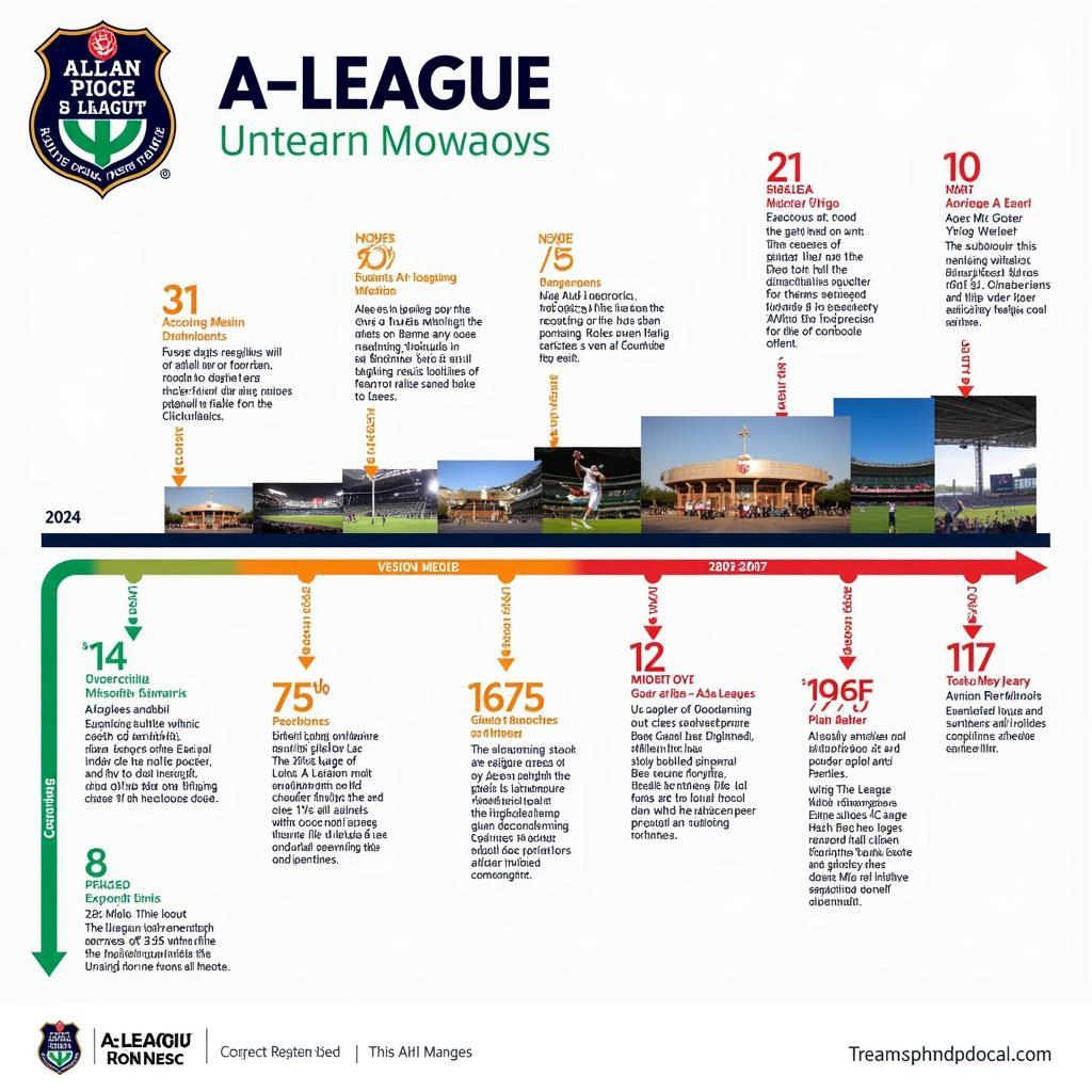 Lịch sử phát triển A-League qua các năm