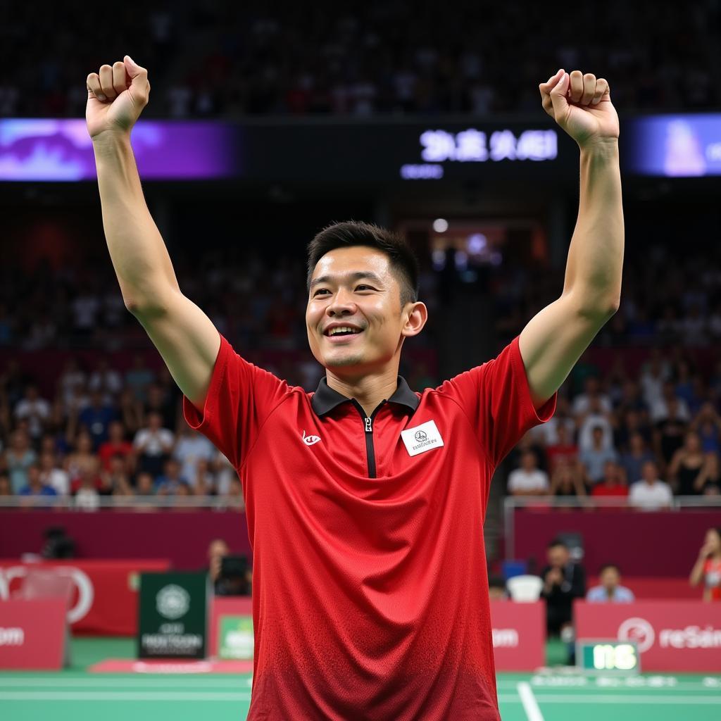 Lin Dan giành huy chương vàng Olympic