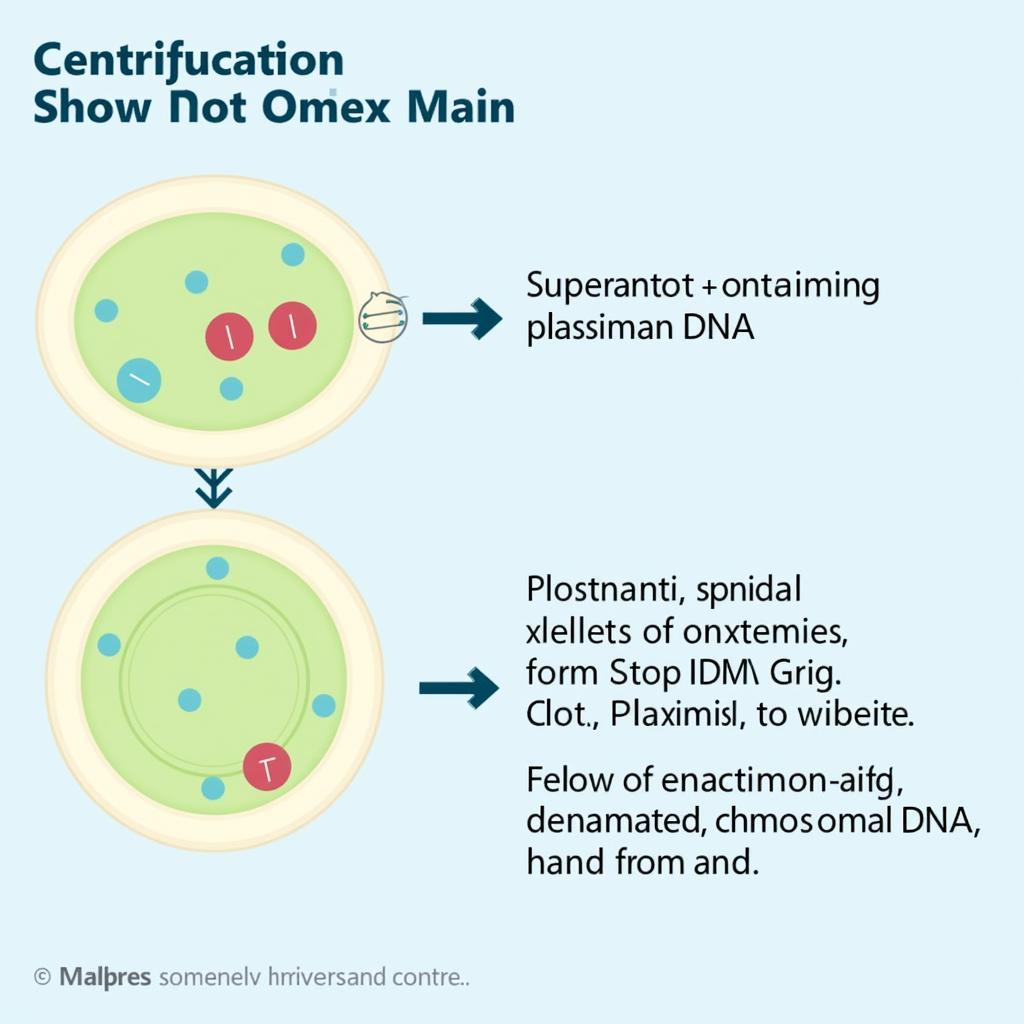 Loại bỏ DNA nhiễm sắc thể và protein trong quá trình tách chiết plasmid