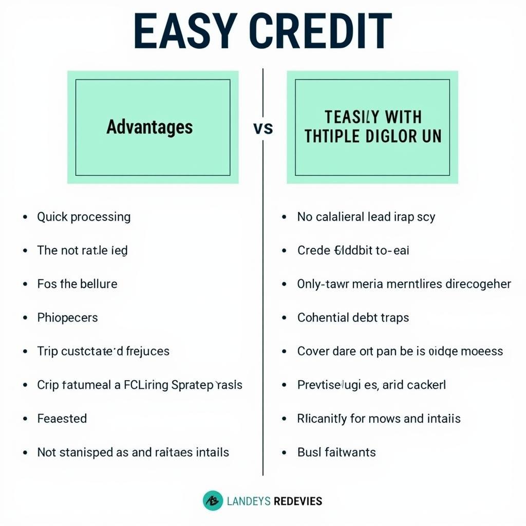 Lợi ích và rủi ro của Easy Credit