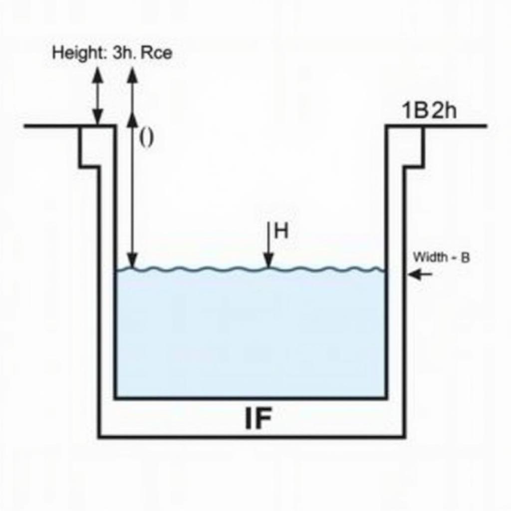 Lực tĩnh tác dụng lên cửa van