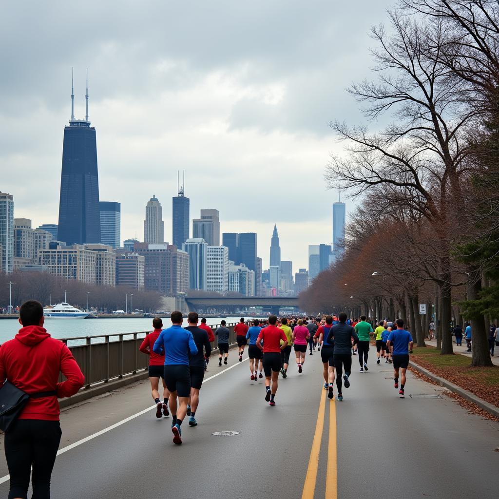 Marathon Chicago tại Mỹ