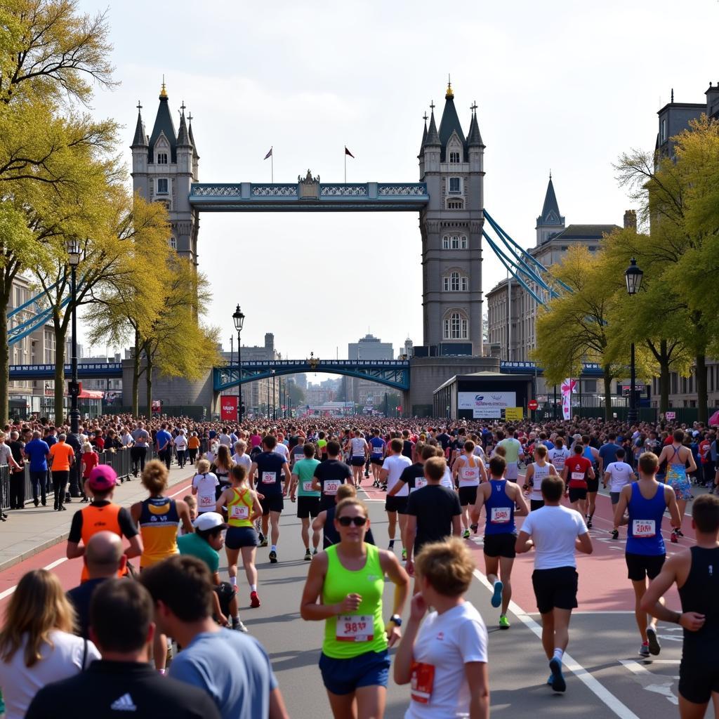 Marathon London tại Anh Quốc