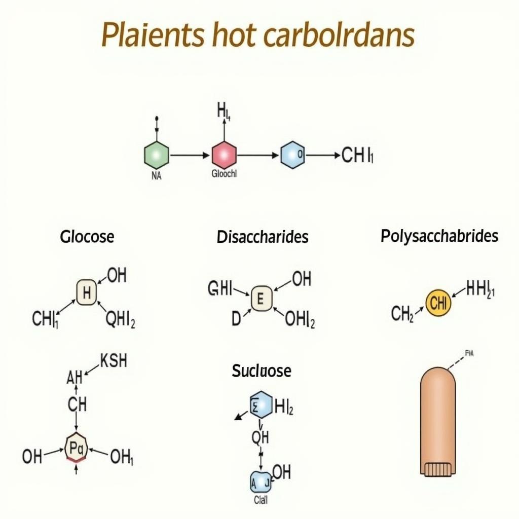 Phân loại cacbohydrat: Monosaccarit, Disaccarit và Polisaccarit