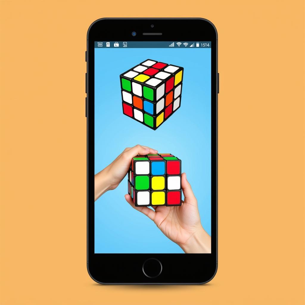 Phần mềm giải rubik trên điện thoại