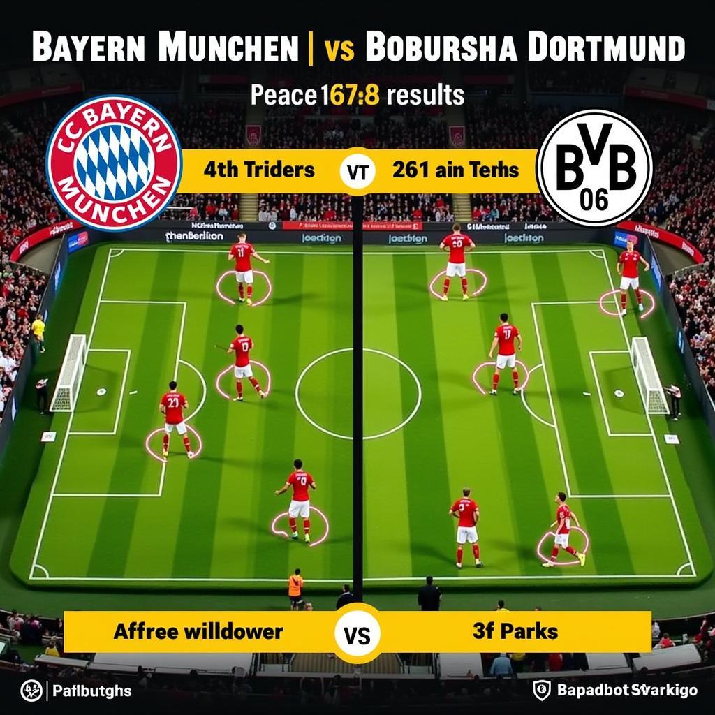 Phân tích sức mạnh Bayern Munich và Borussia Dortmund