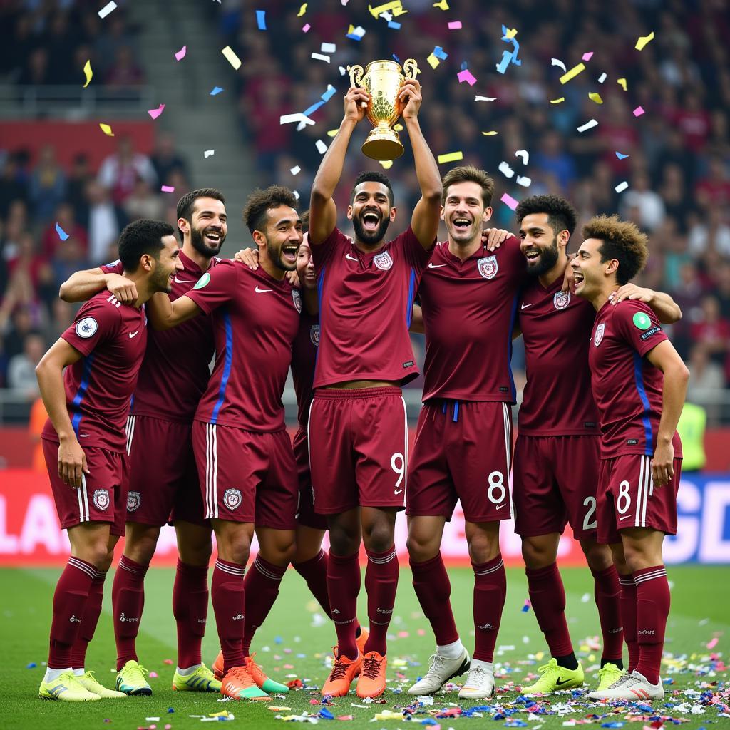 Đội tuyển Qatar vô địch Asian Cup 2018