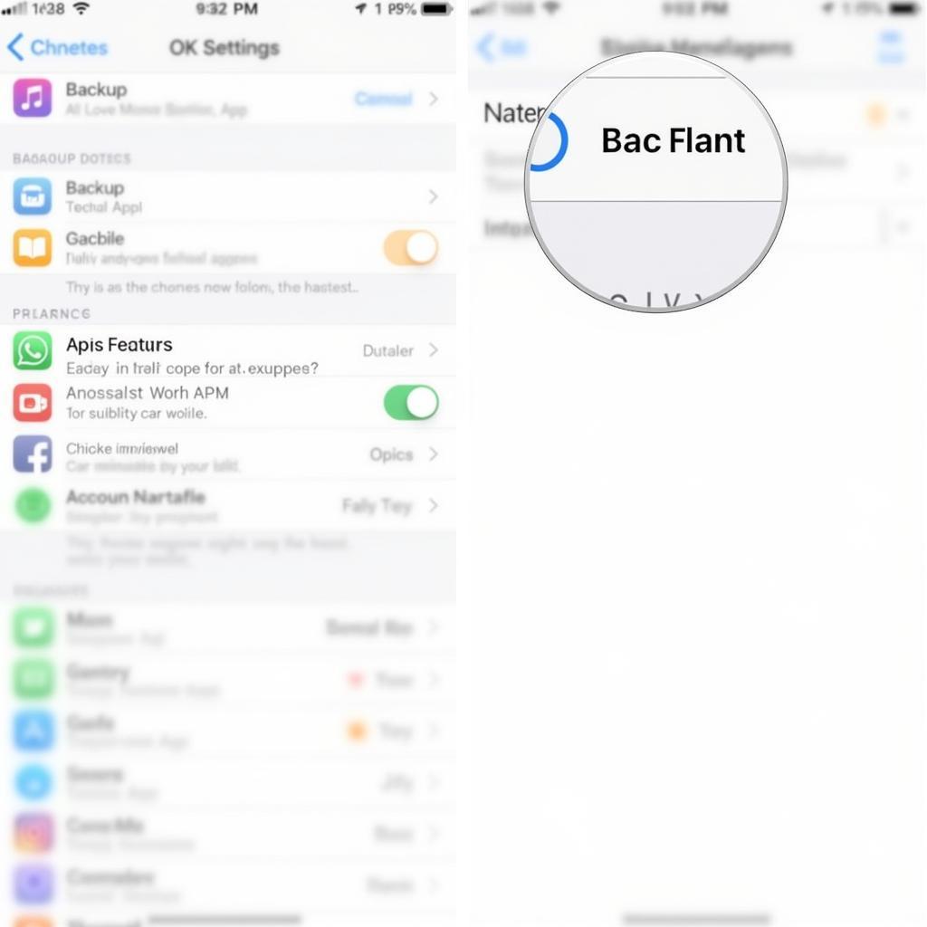 Quản lý sao lưu iCloud trên iPhone