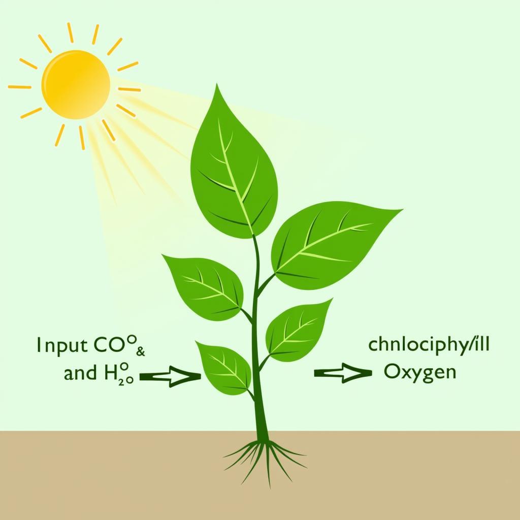 Quá trình quang hợp ở cây xanh