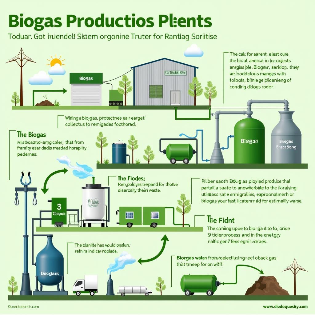 Sản xuất biogas từ chất thải hữu cơ bằng VSV