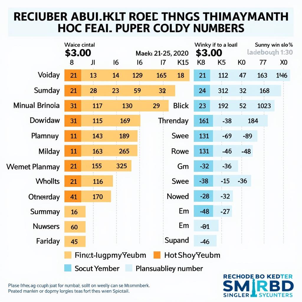 Thống kê giải đặc biệt tuần