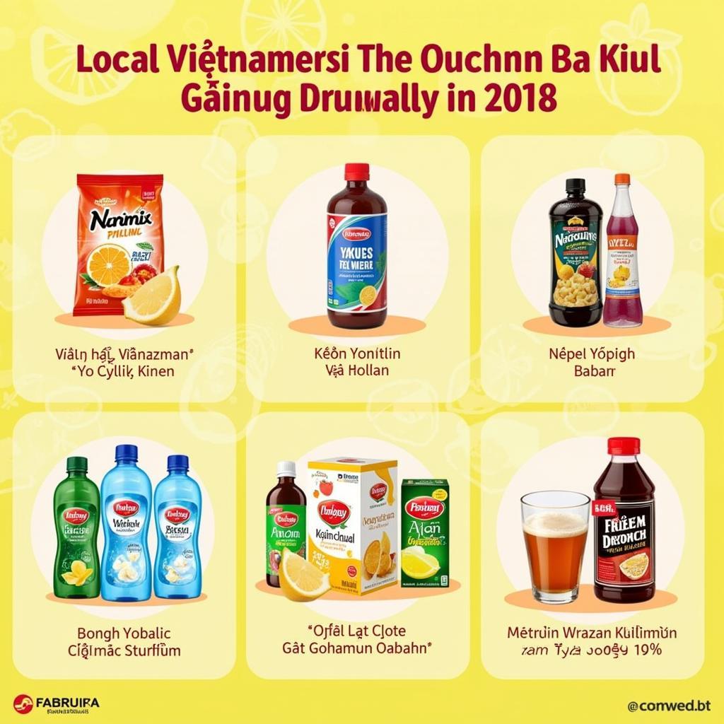 Sự lên ngôi của các thương hiệu nước giải khát nội địa năm 2018