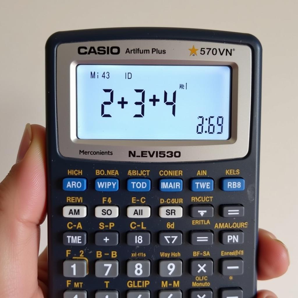 Tính toán cơ bản trên Casio 570VN Plus