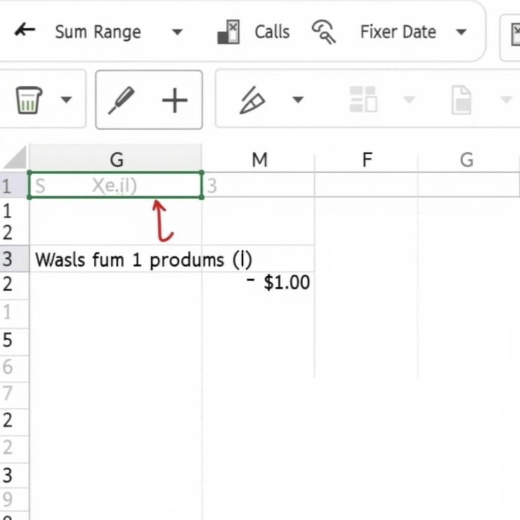 Tính tổng doanh thu theo khoảng giá trong excel