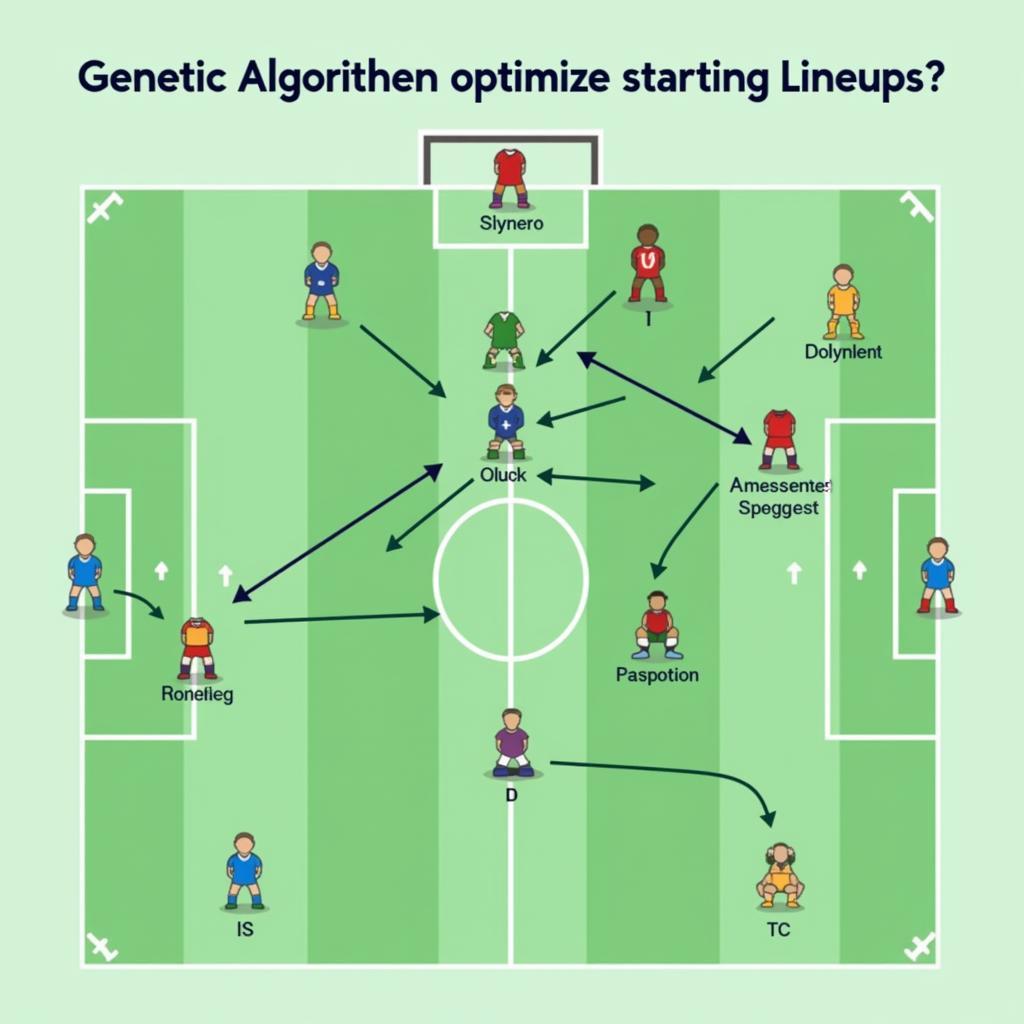 Tối ưu hóa đội hình xuất phát bóng đá với giải thuật di truyền