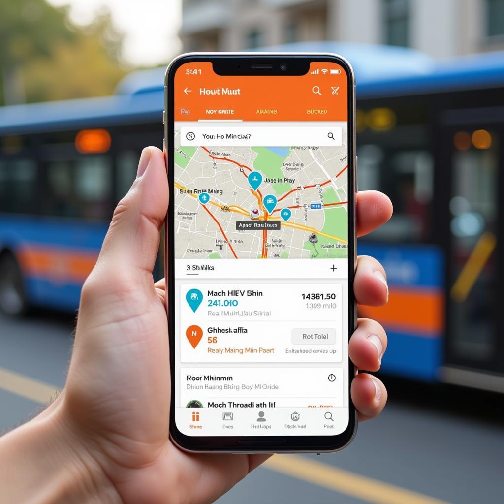 Ứng dụng bản đồ xe buýt TP HCM trên điện thoại