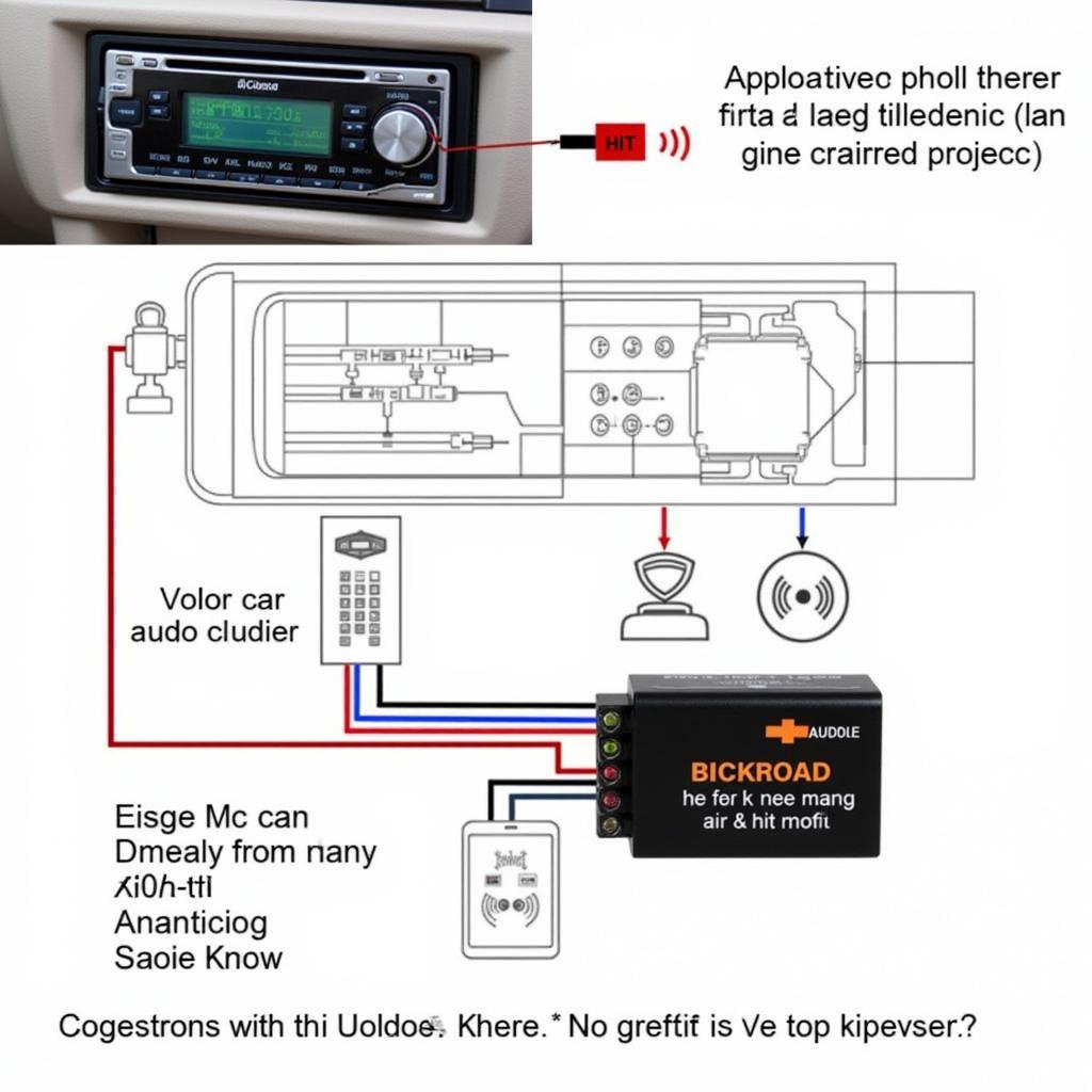 Ứng dụng bộ giải mã âm thanh DC12V trong âm thanh xe hơi