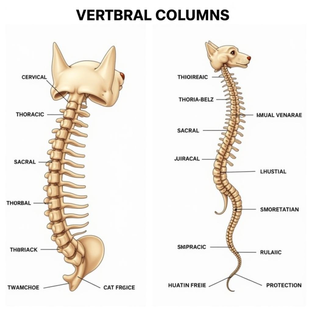 Vai trò của xương sống chó mèo