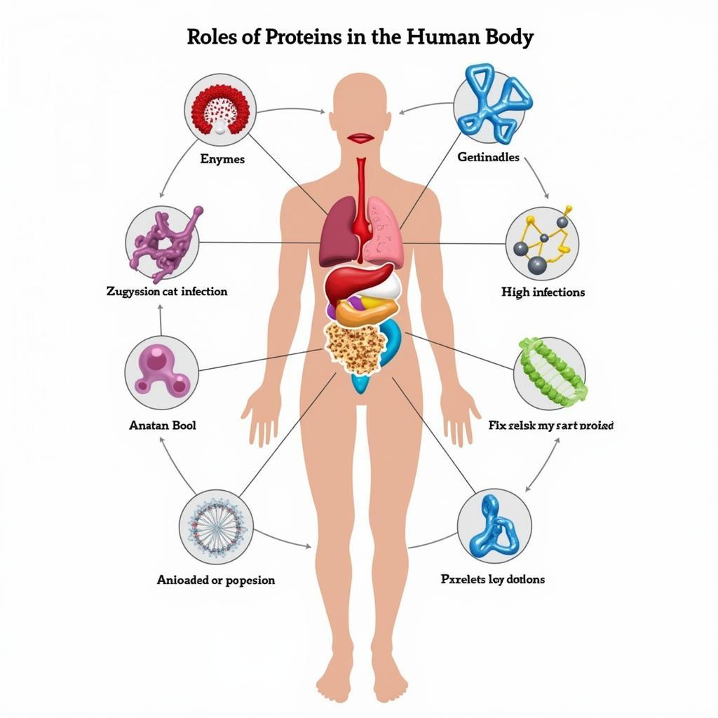 Vai trò của protein trong cơ thể