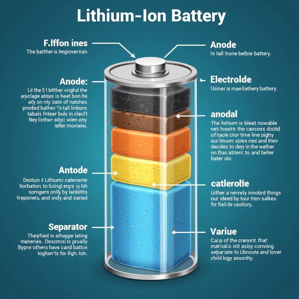 Vật liệu điện trong pin Lithium-ion