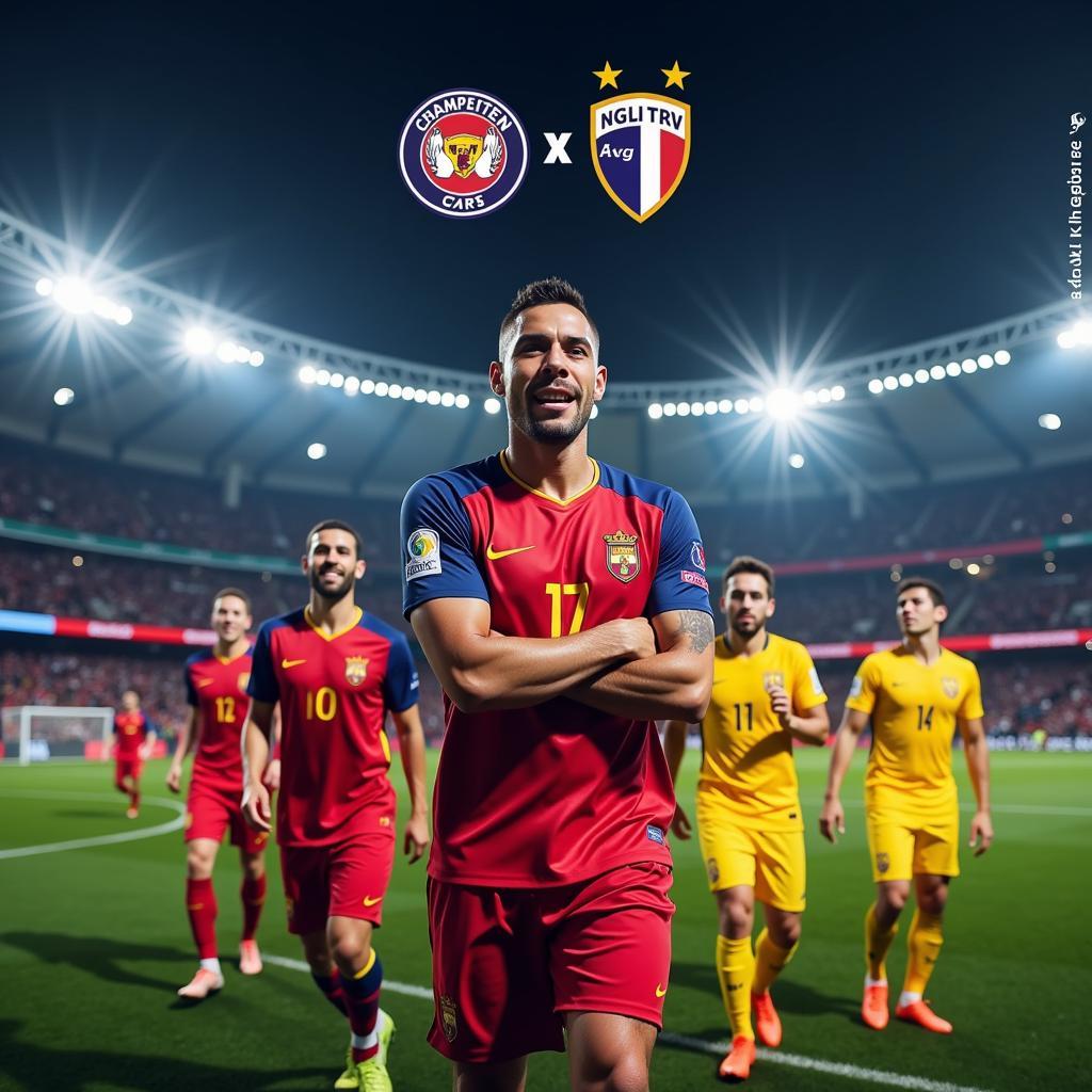 Trận chung kết Champions League trên VTV Giải Trí Internet TV