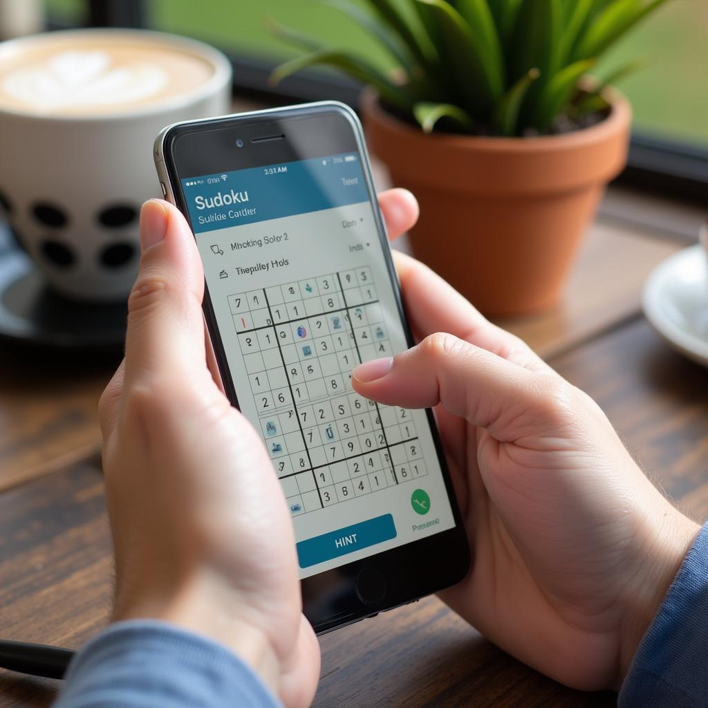 Ứng dụng giải Sudoku trên điện thoại