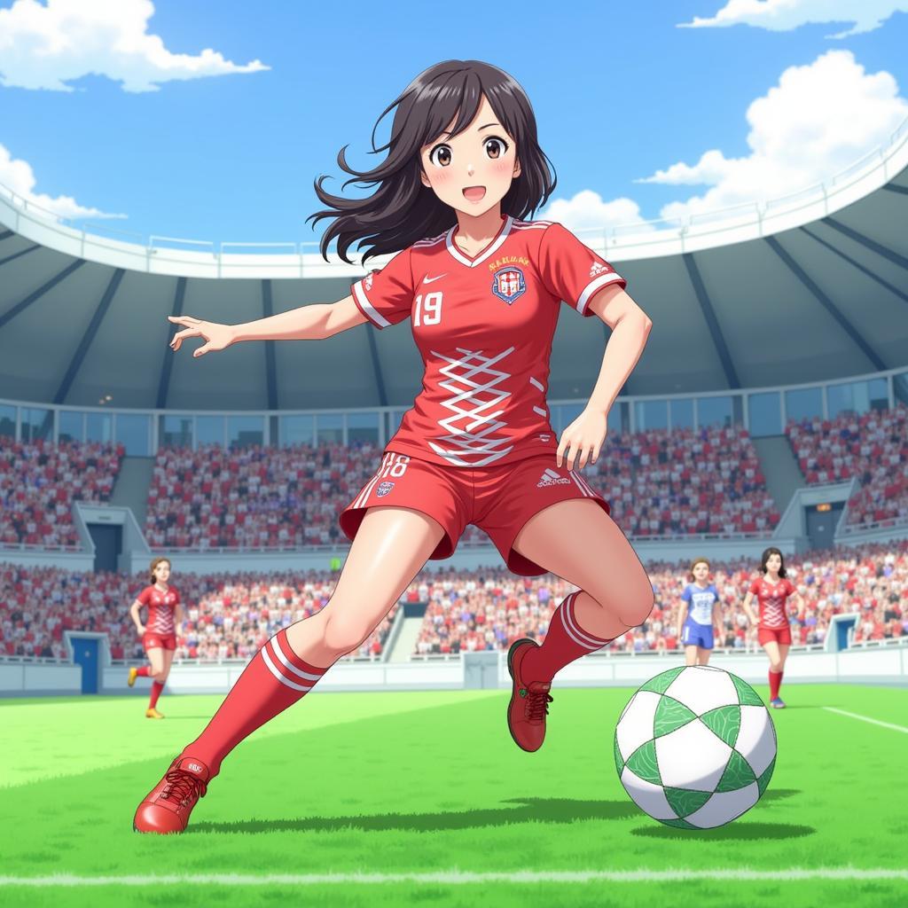 Azumi Mizushima thi đấu tại Nadeshiko League