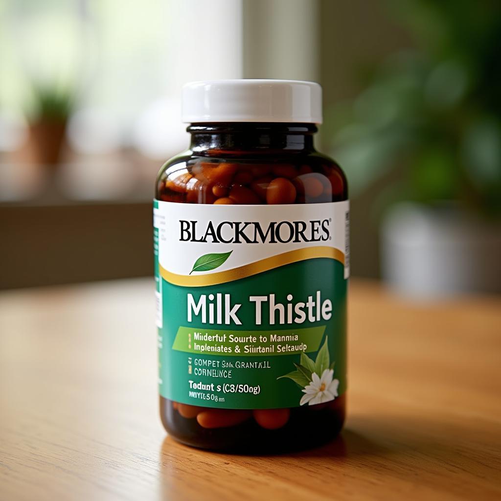 Blackmores Milk Thistle sản phẩm