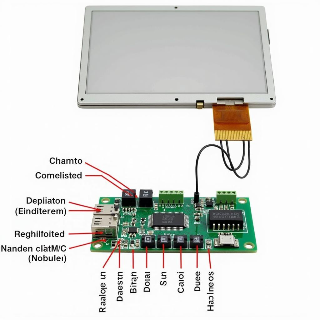 Board Giải Mã LCD 40 Pin: Chức Năng và Ứng Dụng