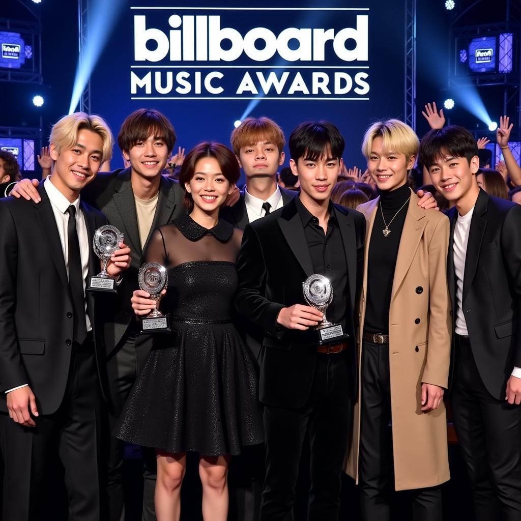 BTS giành giải Top Social Artist tại Billboard Music Awards