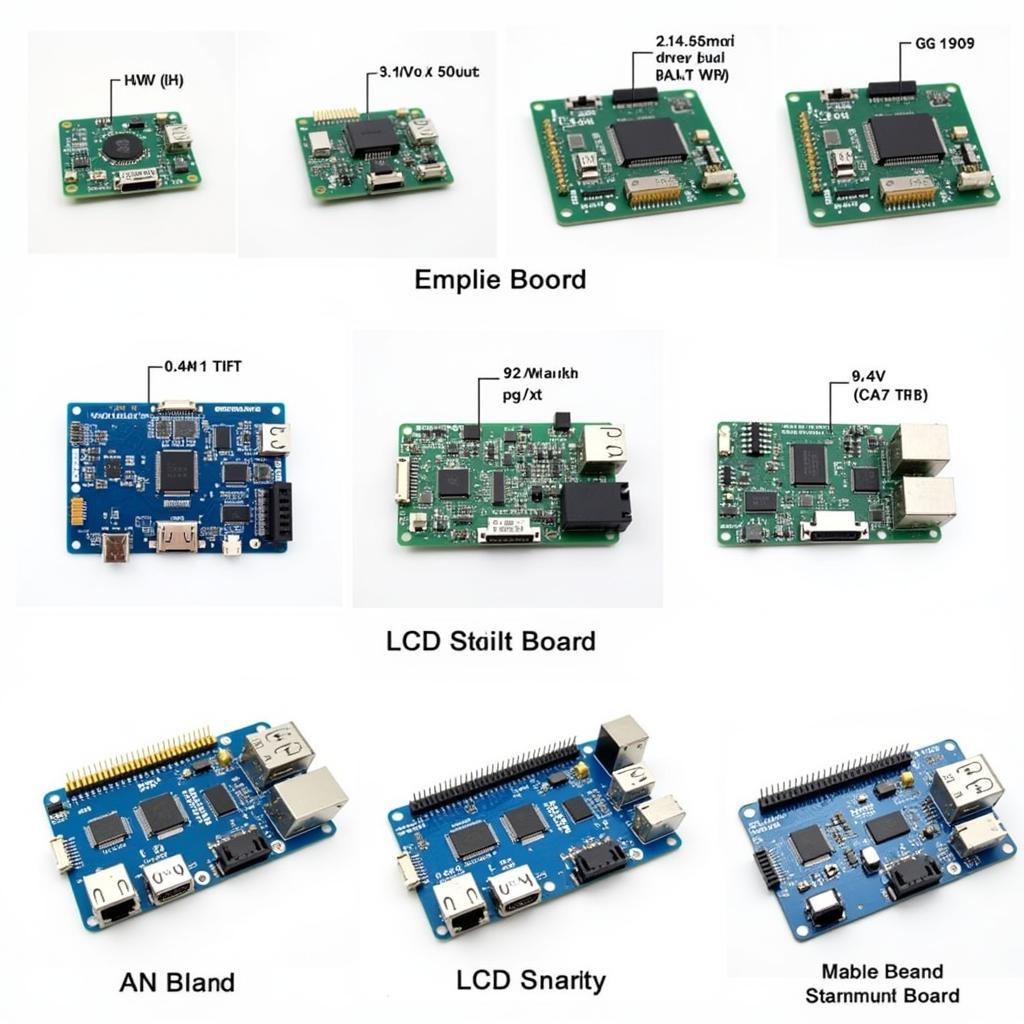 Các Loại Board Giải Mã LCD Đa Năng