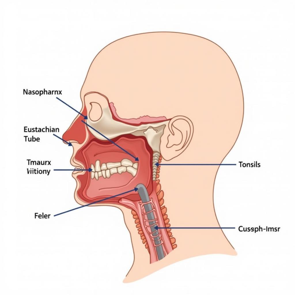 Cấu trúc giải phẫu hầu