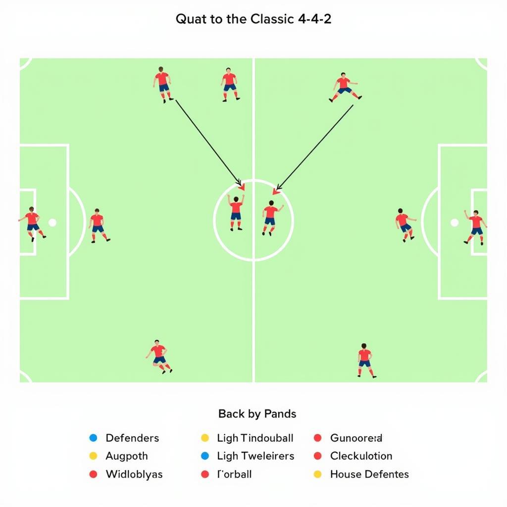 Chiến thuật bóng đá 4-4-2