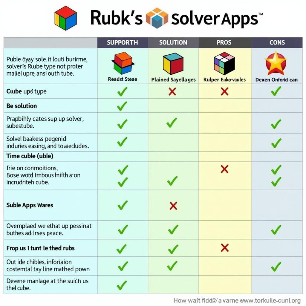 Chọn lựa app giải mã Rubik