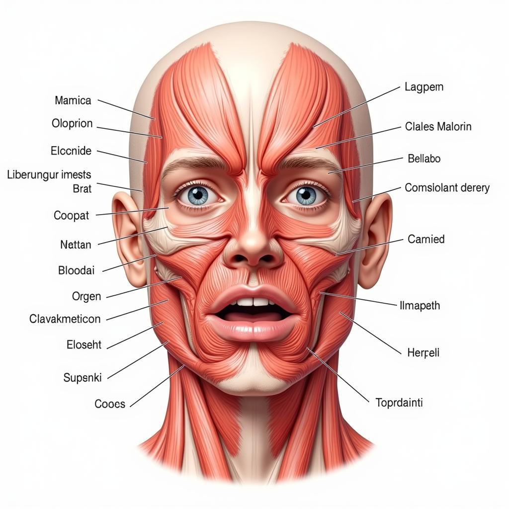 Cơ Mặt: Biểu Cảm và Chức Năng