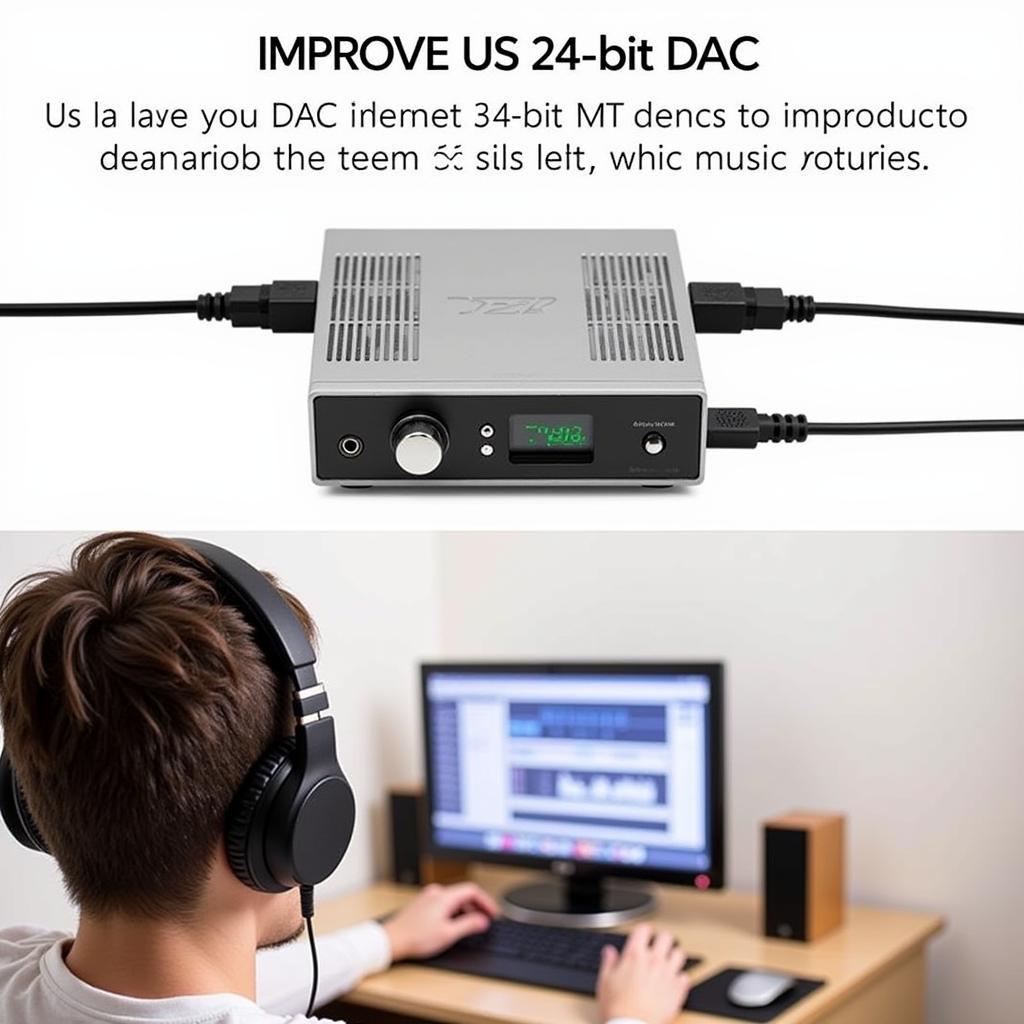 Lợi ích của Dac giải mã 24bit trong nghe nhạc